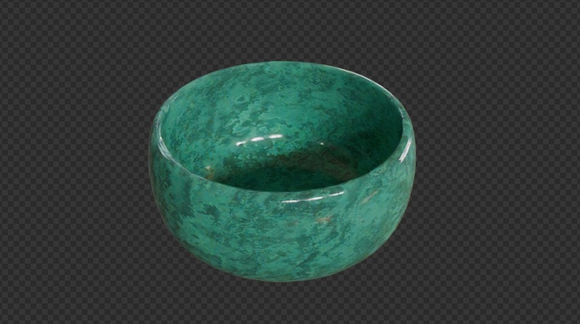 Ceramic Bowl 3D model_1