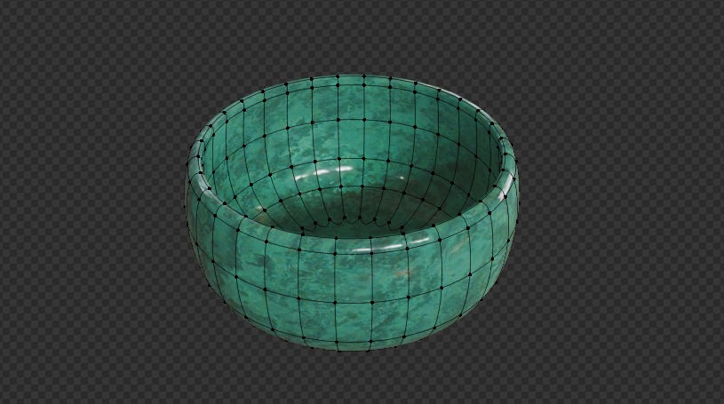 Ceramic Bowl 3D model_2
