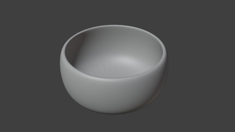 Ceramic Bowl 3D model_3