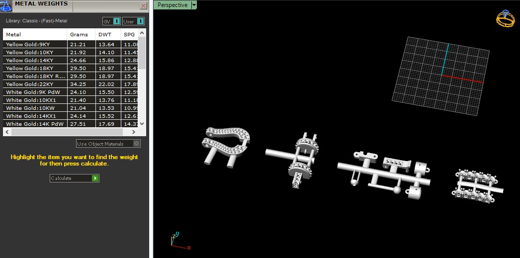 Bracelet lock Model 6806 3D print model_6