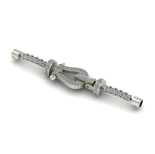 Bracelet lock Model 6806 3D print model_1