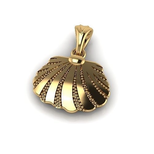 Shell pendant Model 6803 3D print model