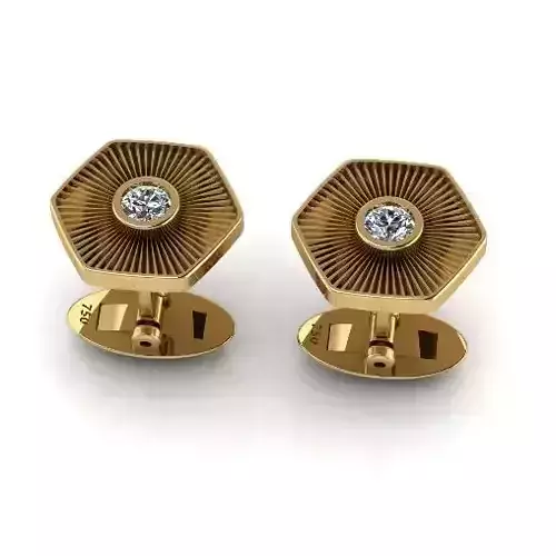 Cufflink Model 6802 3D print model
