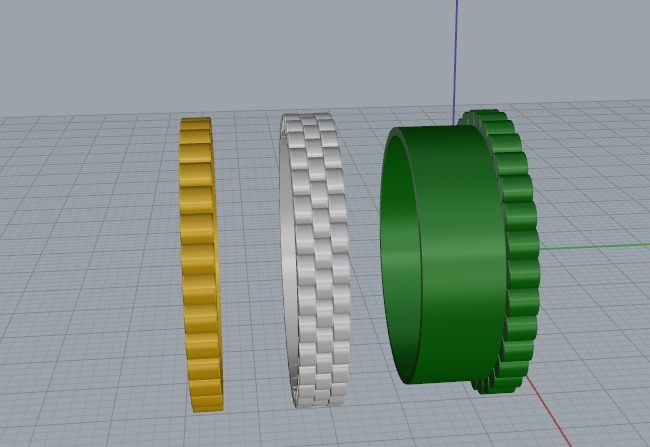Ring Model 6801 3D print model_5