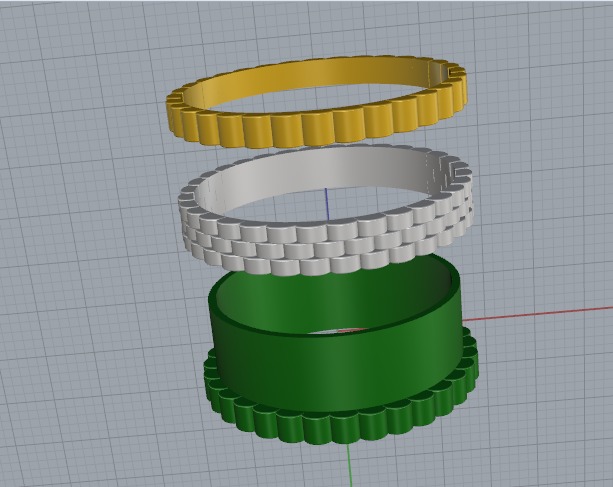 Ring Model 6801 3D print model_4