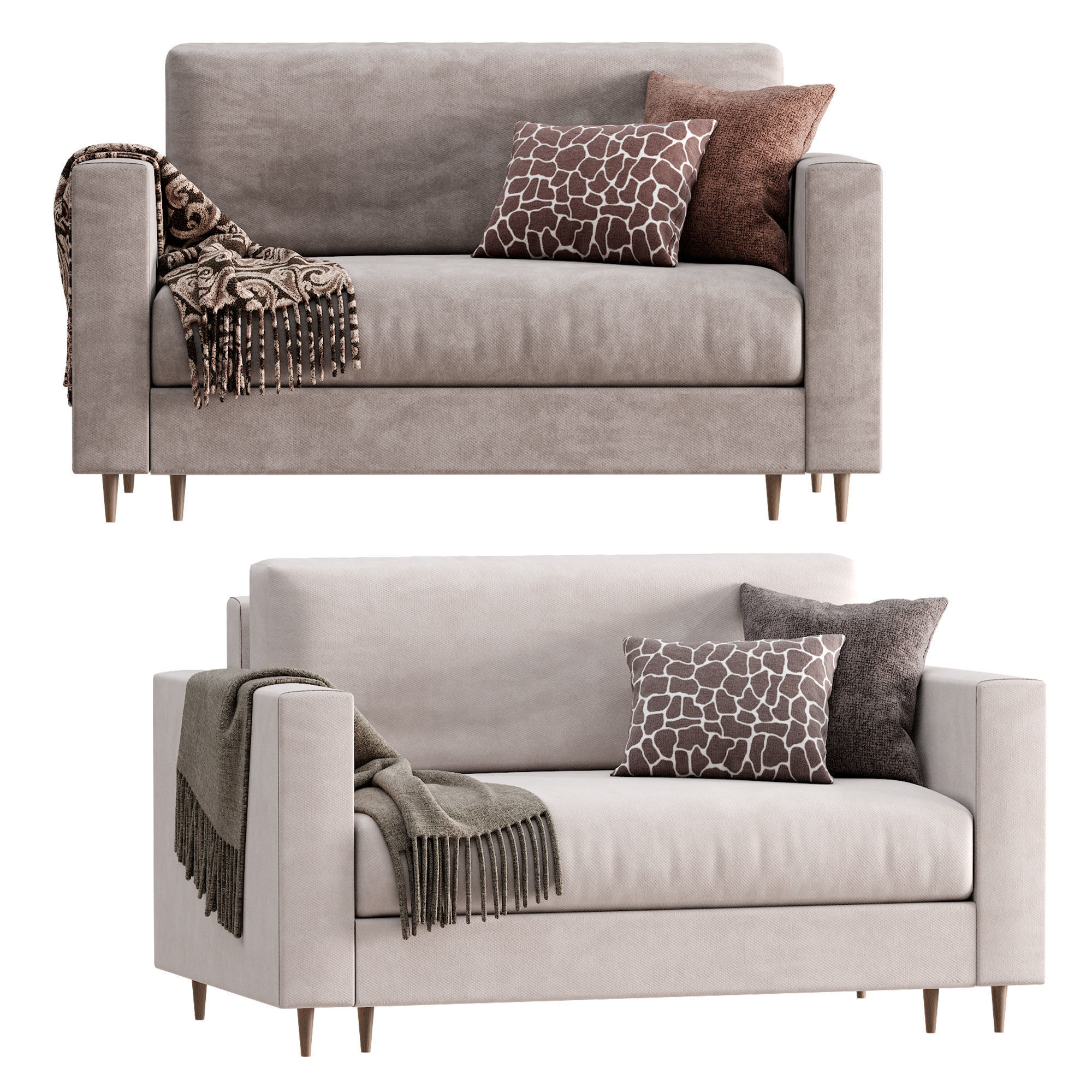 INES Sofa By Divan ru 3D model_1