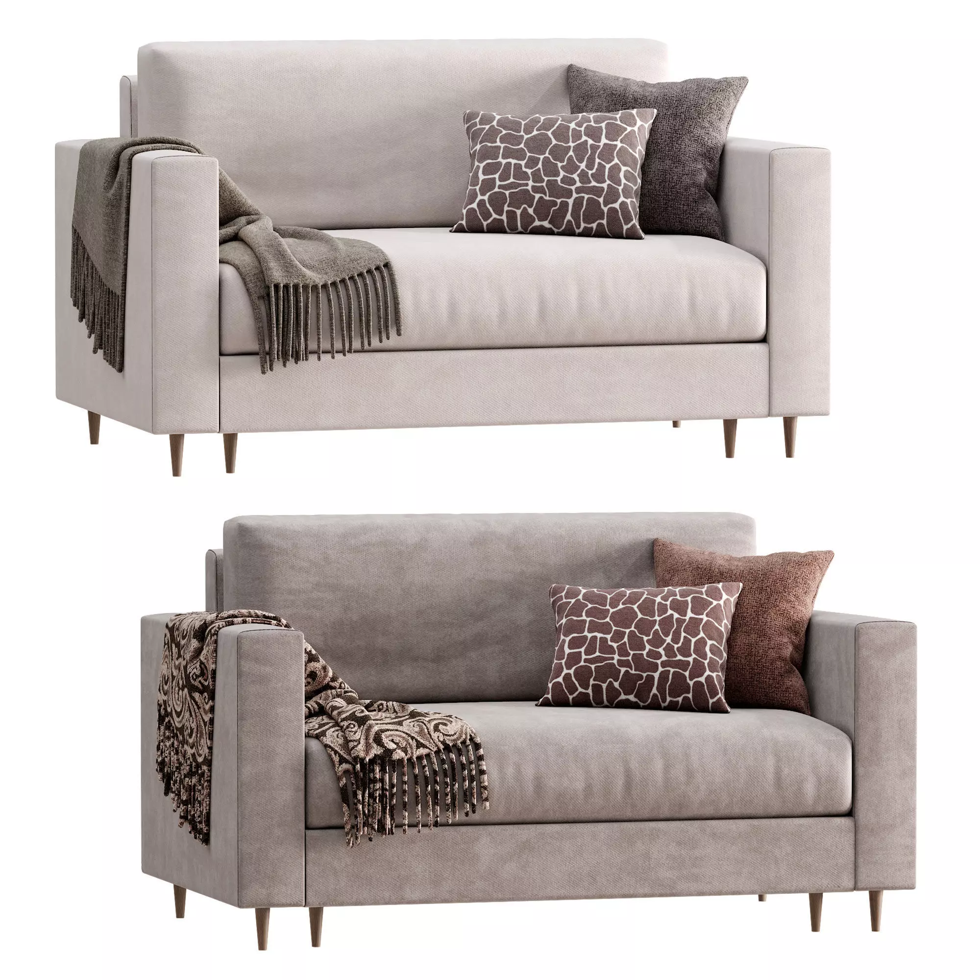 INES Sofa By Divan ru 3D model_0