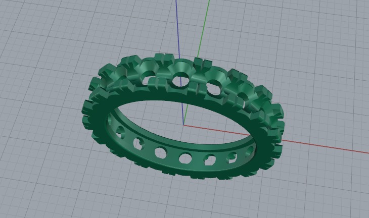 Ring Model 6793 3D print model_2