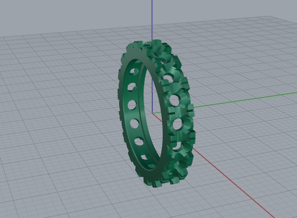 Ring Model 6793 3D print model_3