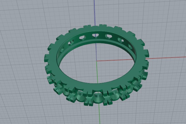 Ring Model 6793 3D print model_4