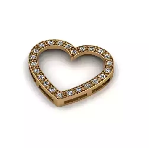 Heart pendant Model 6791