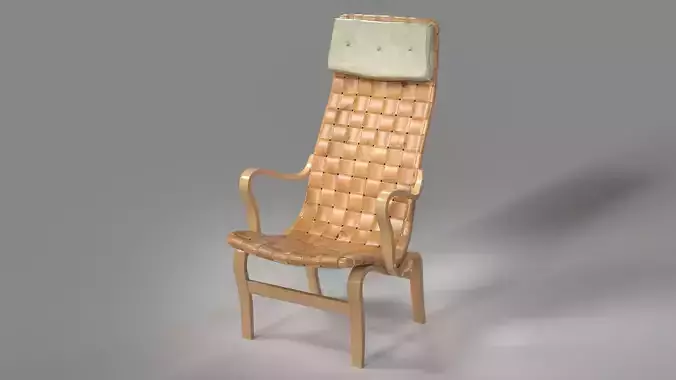 Arm Chair Eva High by Bruno Mathsson