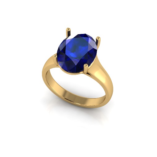 Solitaire ring Model 6775 3D print model_1