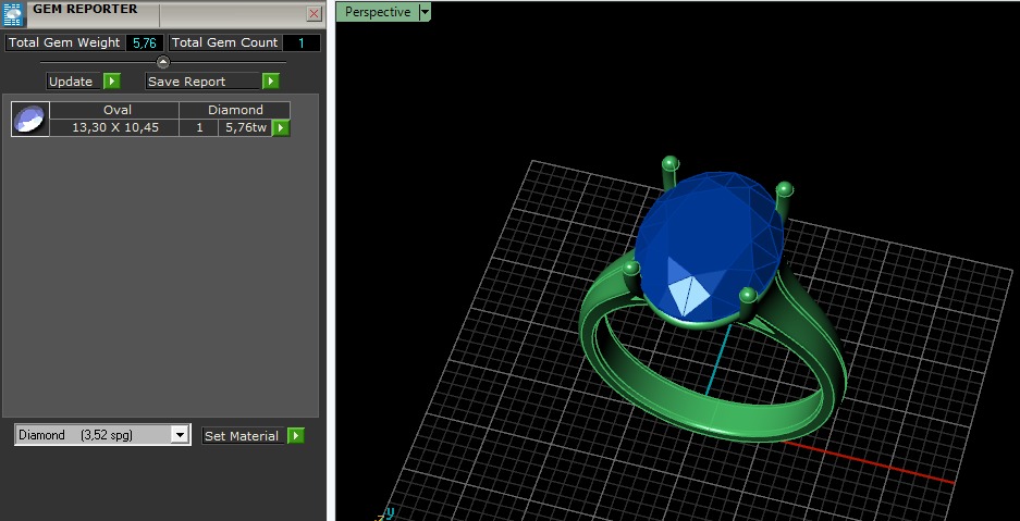 Solitaire ring Model 6775 3D print model_7