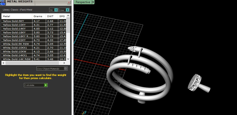 Ring nail Model 6774 3D print model_6