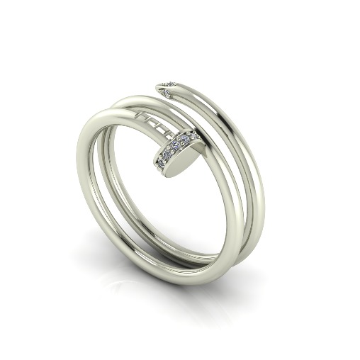 Ring nail Model 6774 3D print model_1