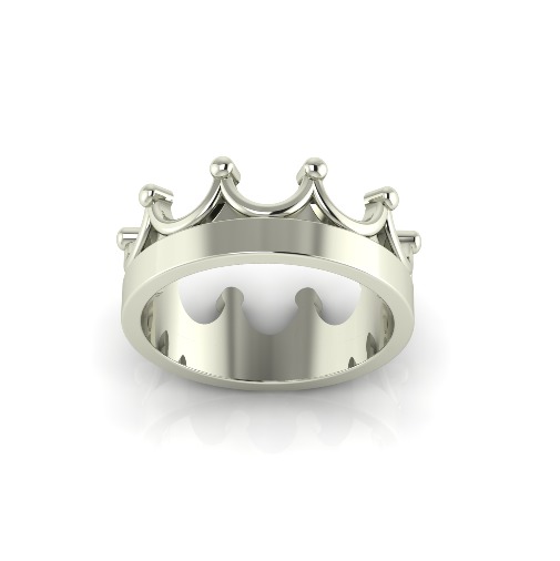 Crown ring Model 6773 3D print model_1