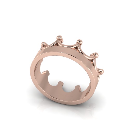 Crown ring Model 6773 3D print model_2