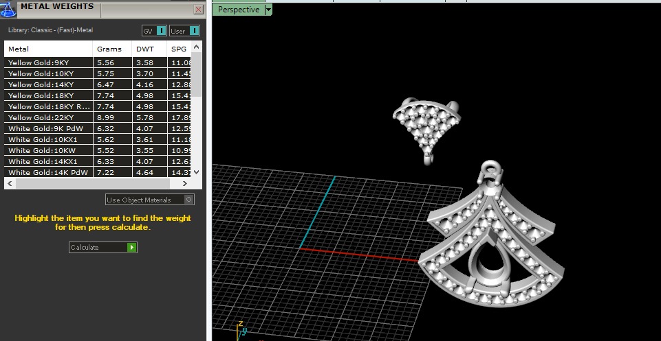 Pendant in the form of a skirt Model 6770 3D print model_6