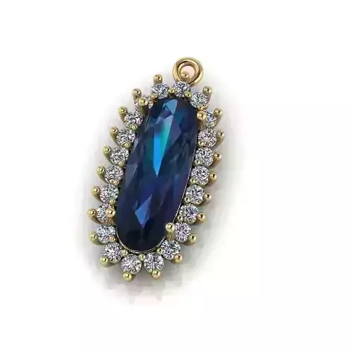 Oval pendant Model 6763