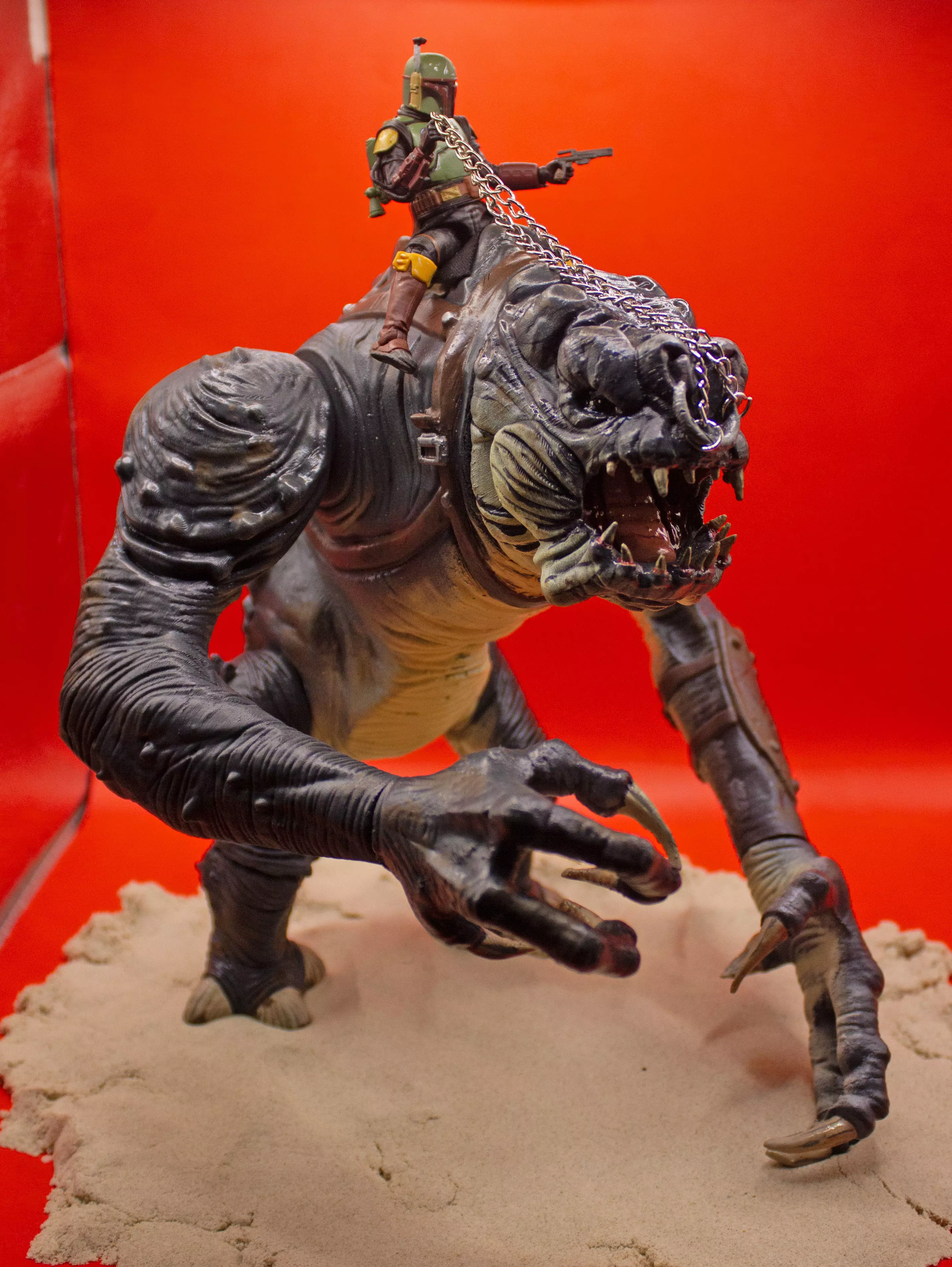 Star wars Boba Fett RANCOR 3D print model_0