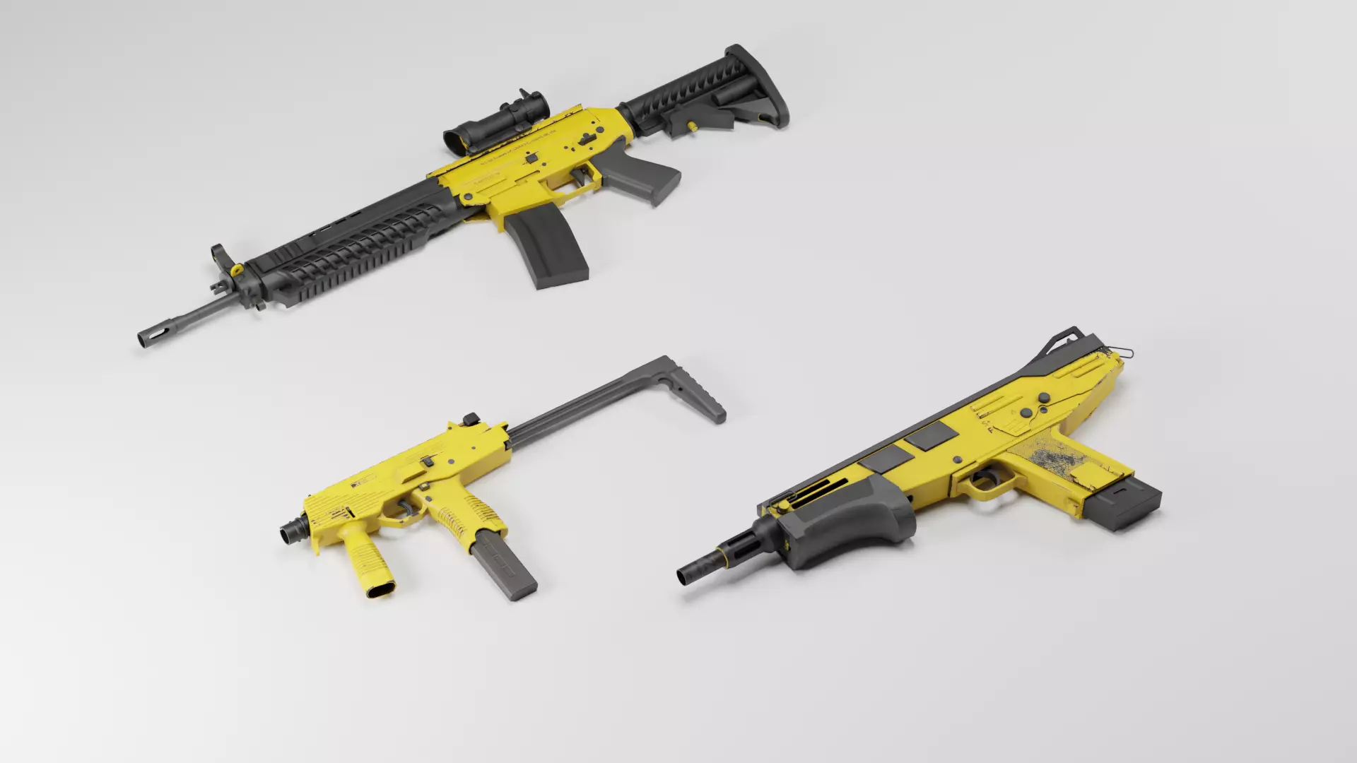 CS2 Bulldozer Collection 3D model_0