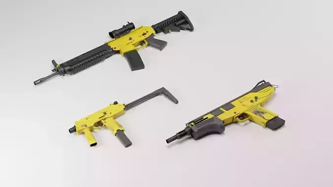 CS2 Bulldozer Collection 3D model