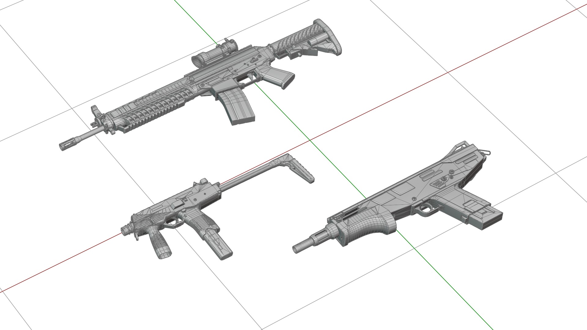 CS2 Bulldozer Collection 3D model_2