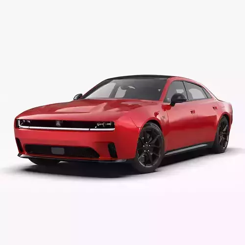 Dodge Charger Daytona Sedan 2025 3D model