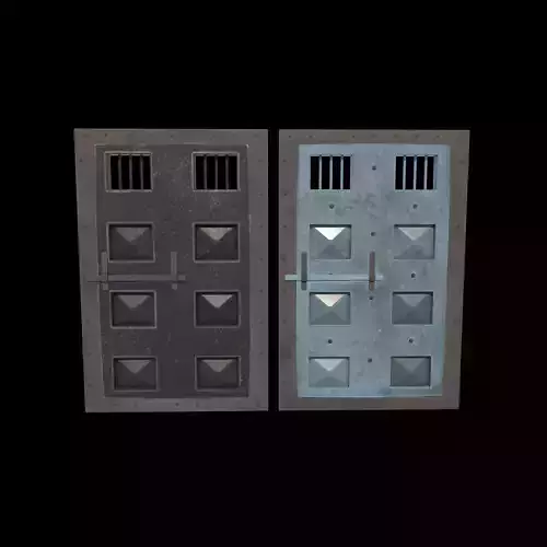 Jail Door 3D model