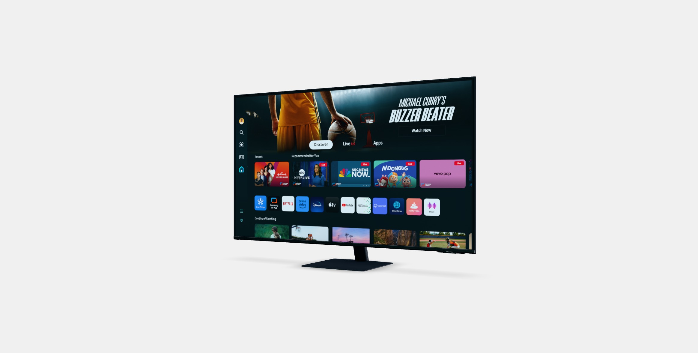 43 Smart monitor M7 M70D UHD - LS43DM702UUXDU 3D model_10