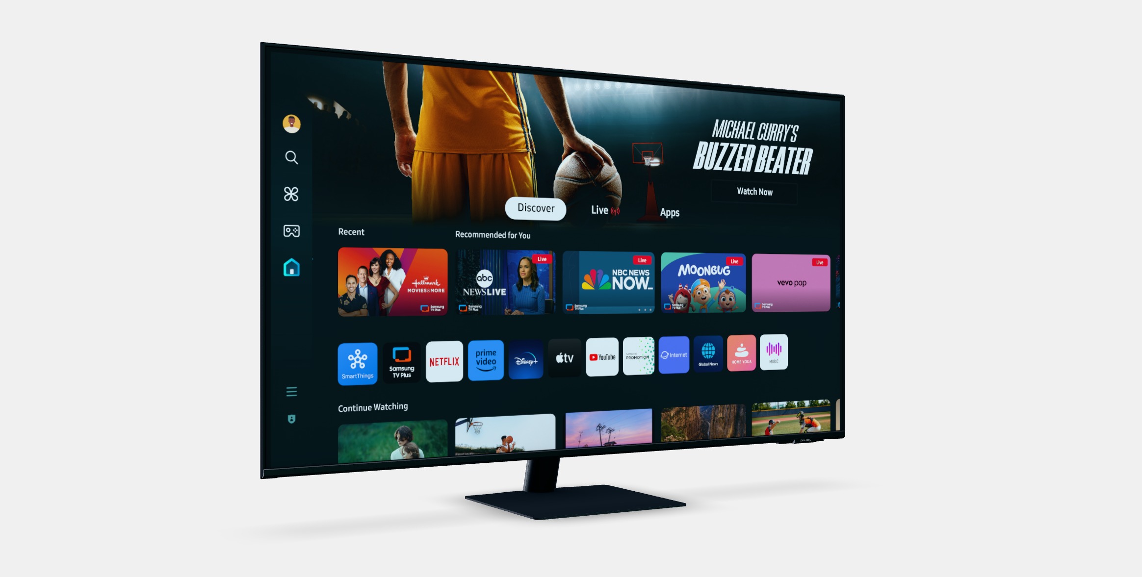 43 Smart monitor M7 M70D UHD - LS43DM702UUXDU 3D model_8