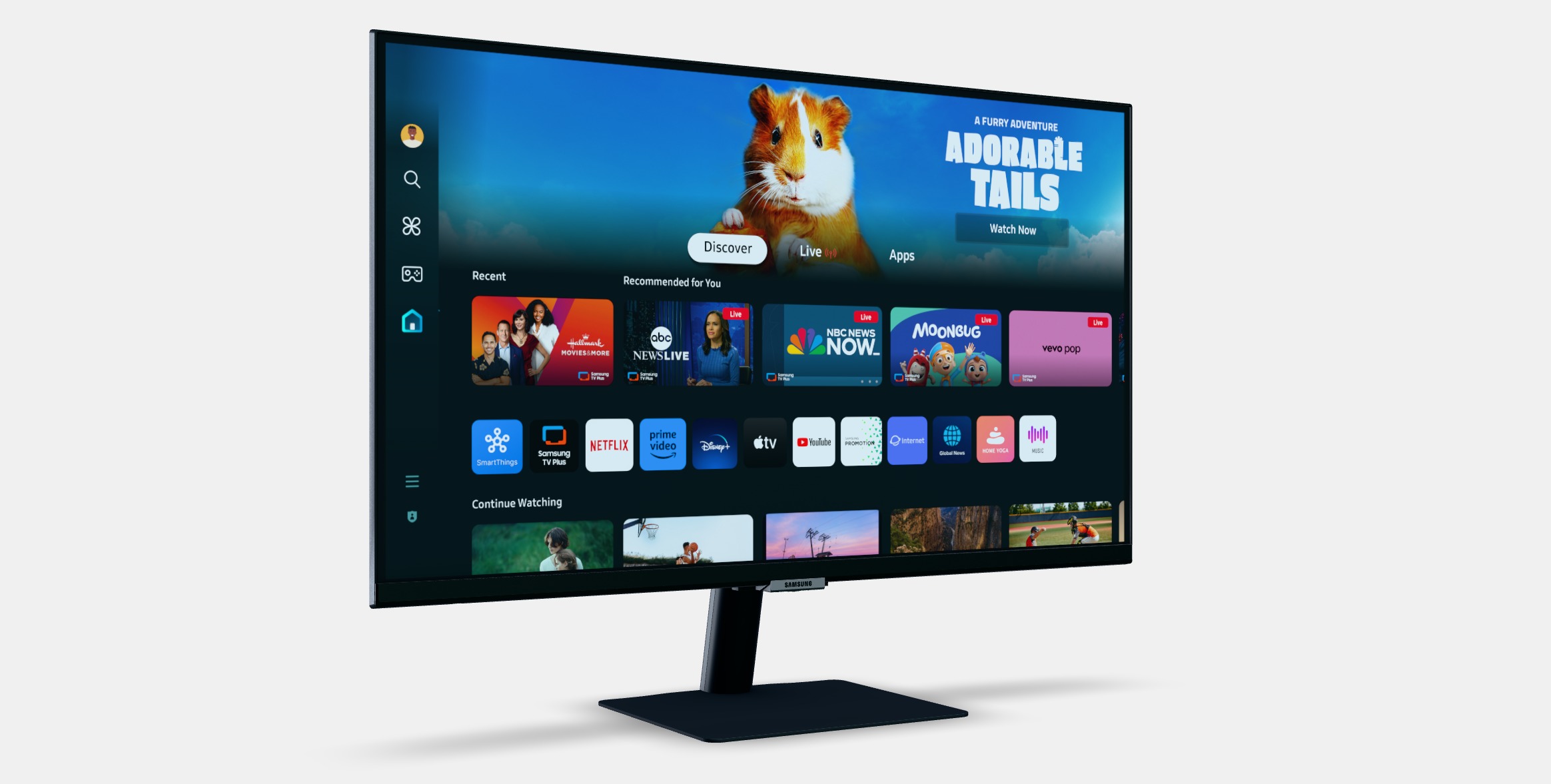 27 Smart Monitor M5 M50D FHD - LS27DM500EUXDU 3D model_8