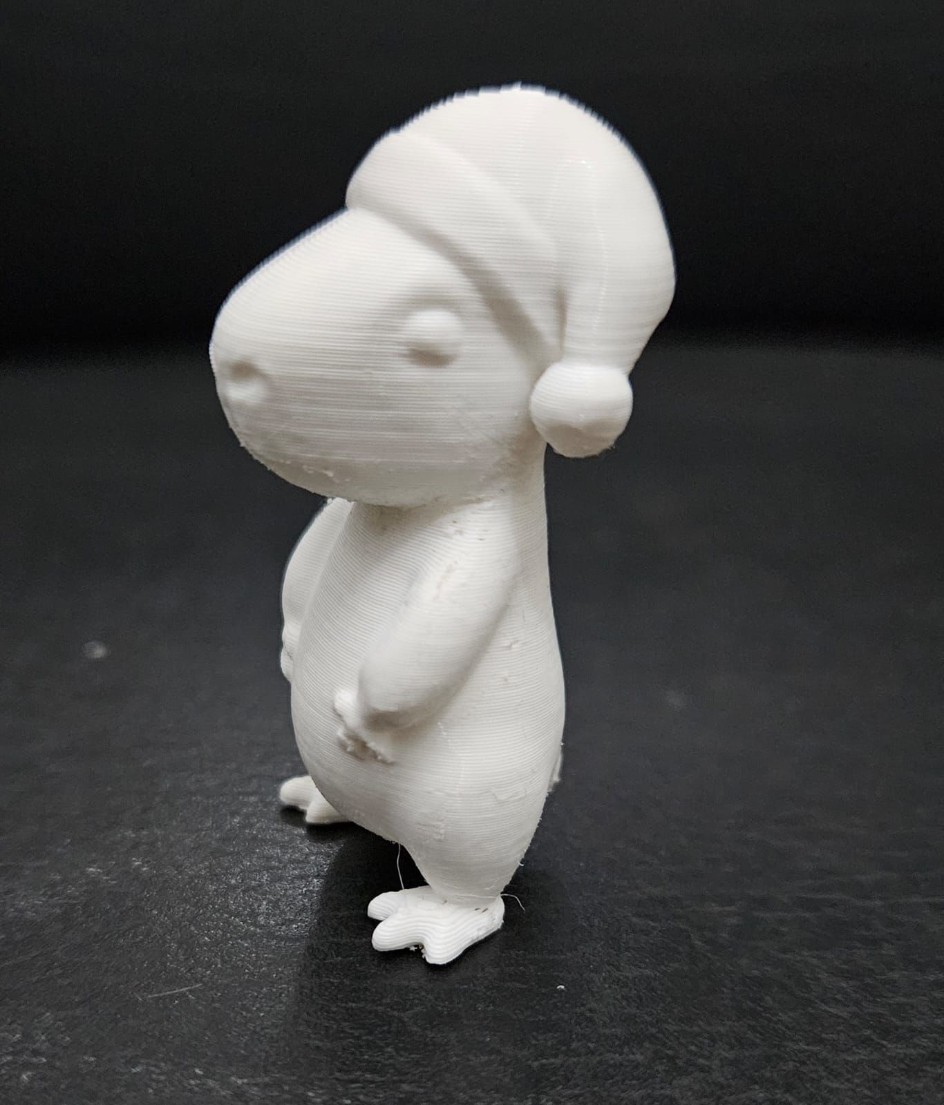Xmas  Capybara 3D print model_6