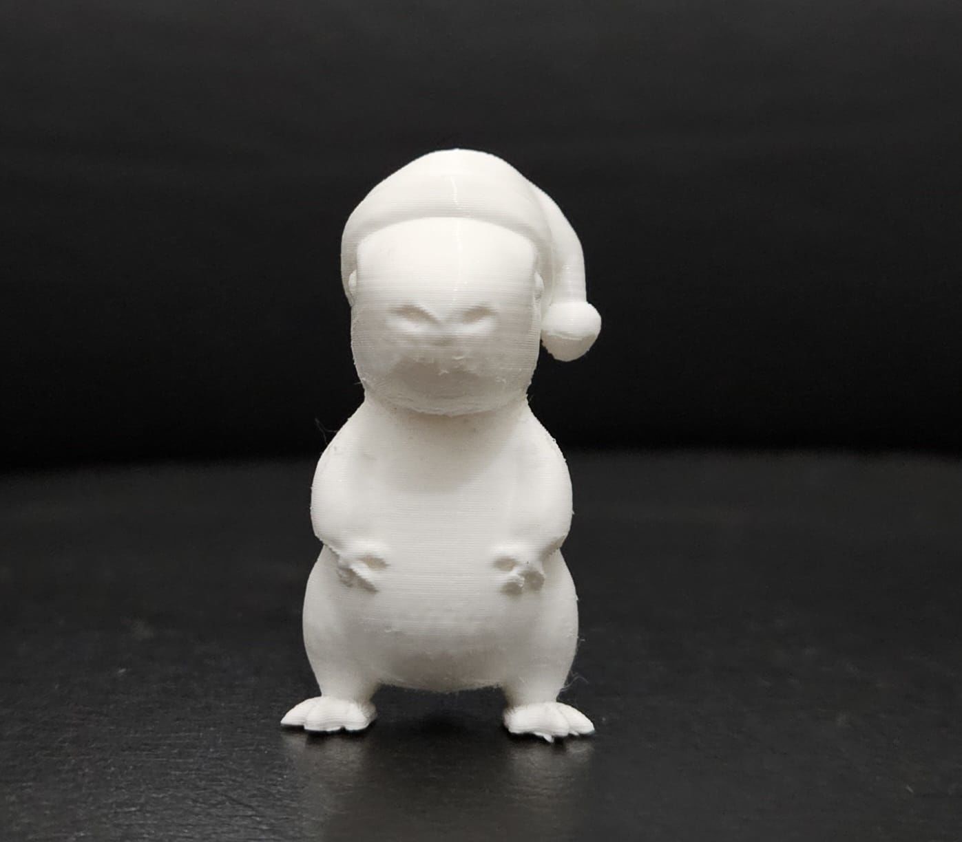 Xmas  Capybara 3D print model_4