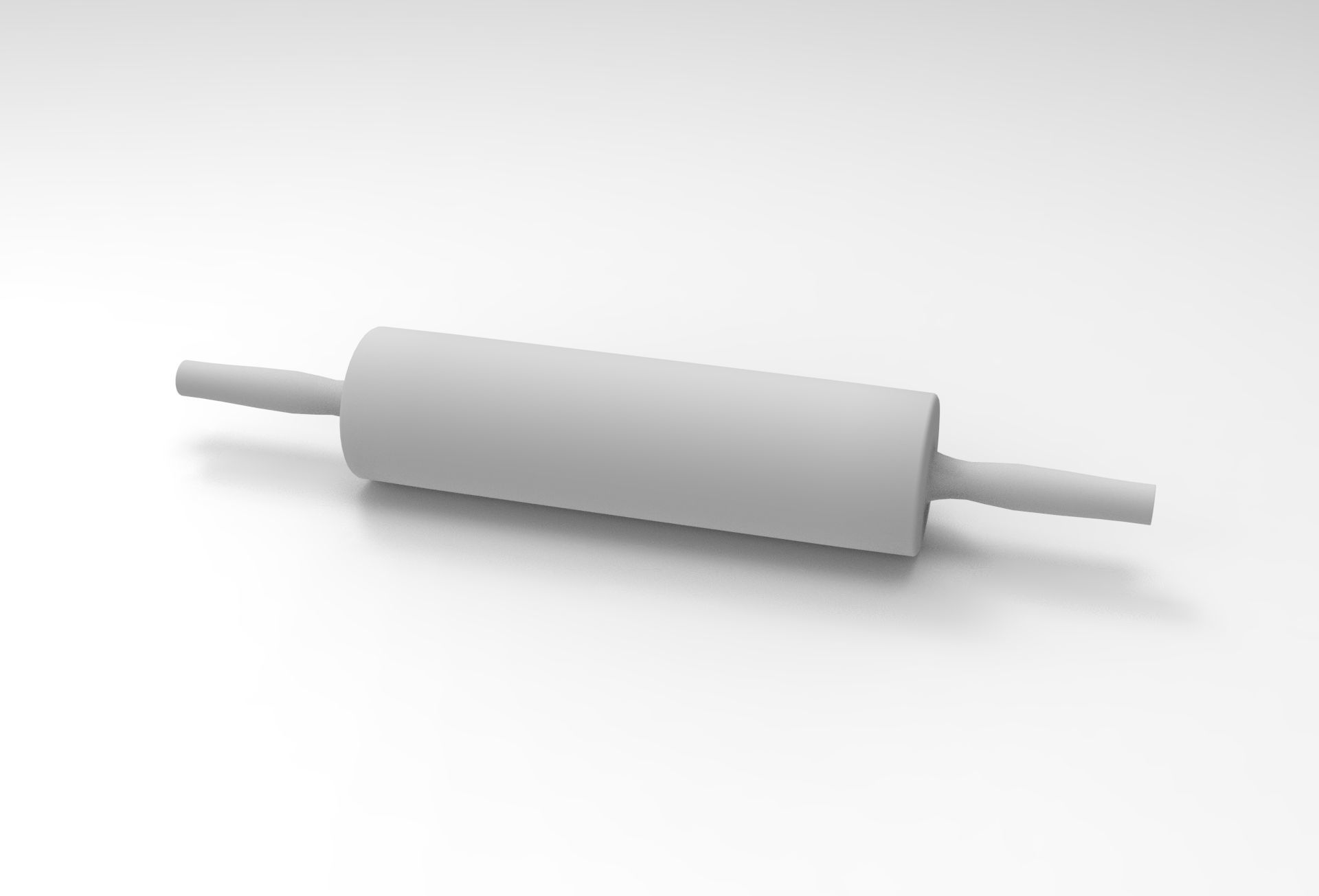 Lok Rolling Pin Low-poly 3D model_8