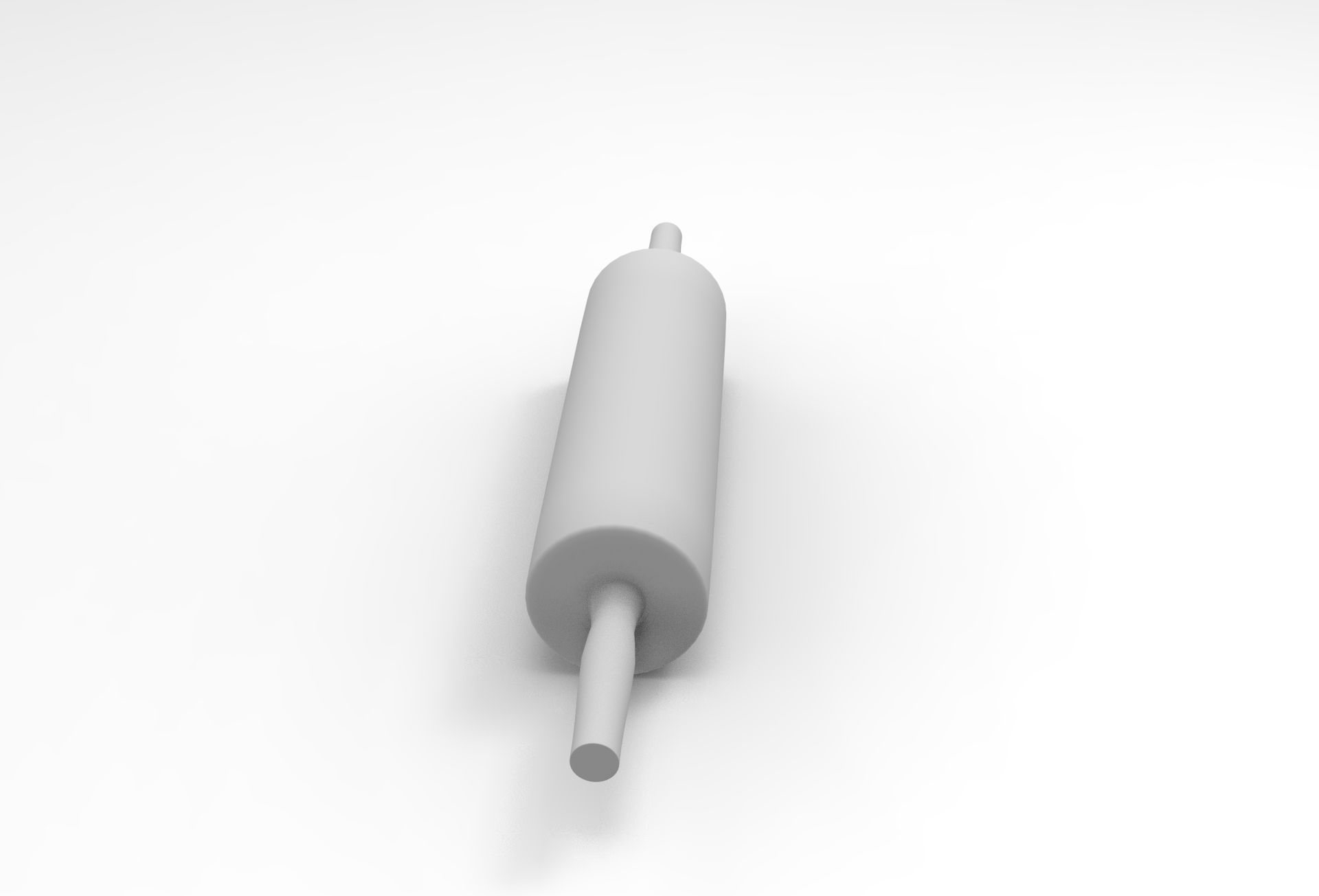 Lok Rolling Pin Low-poly 3D model_7