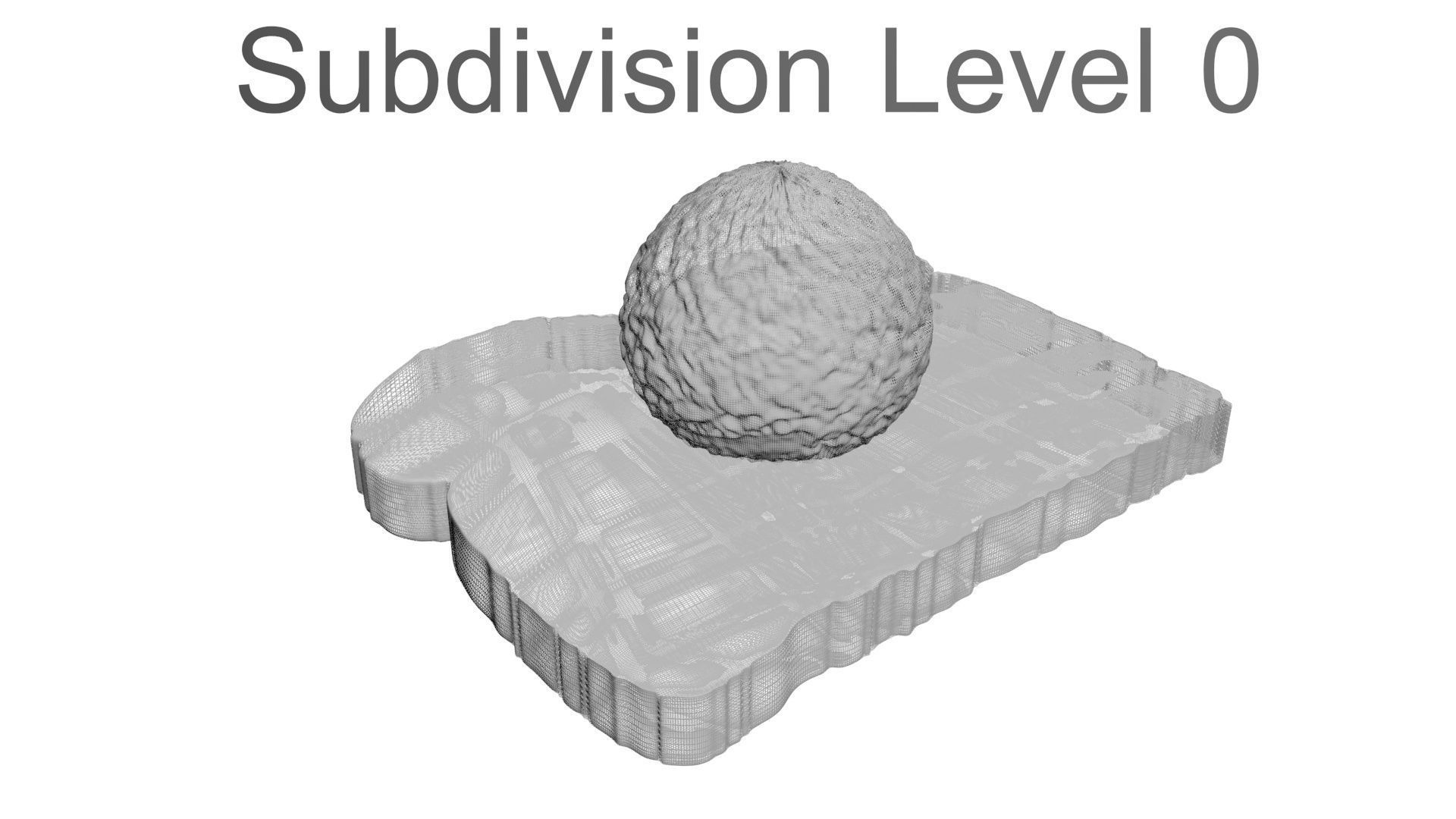 Ice Cream On Toast 3D model_34