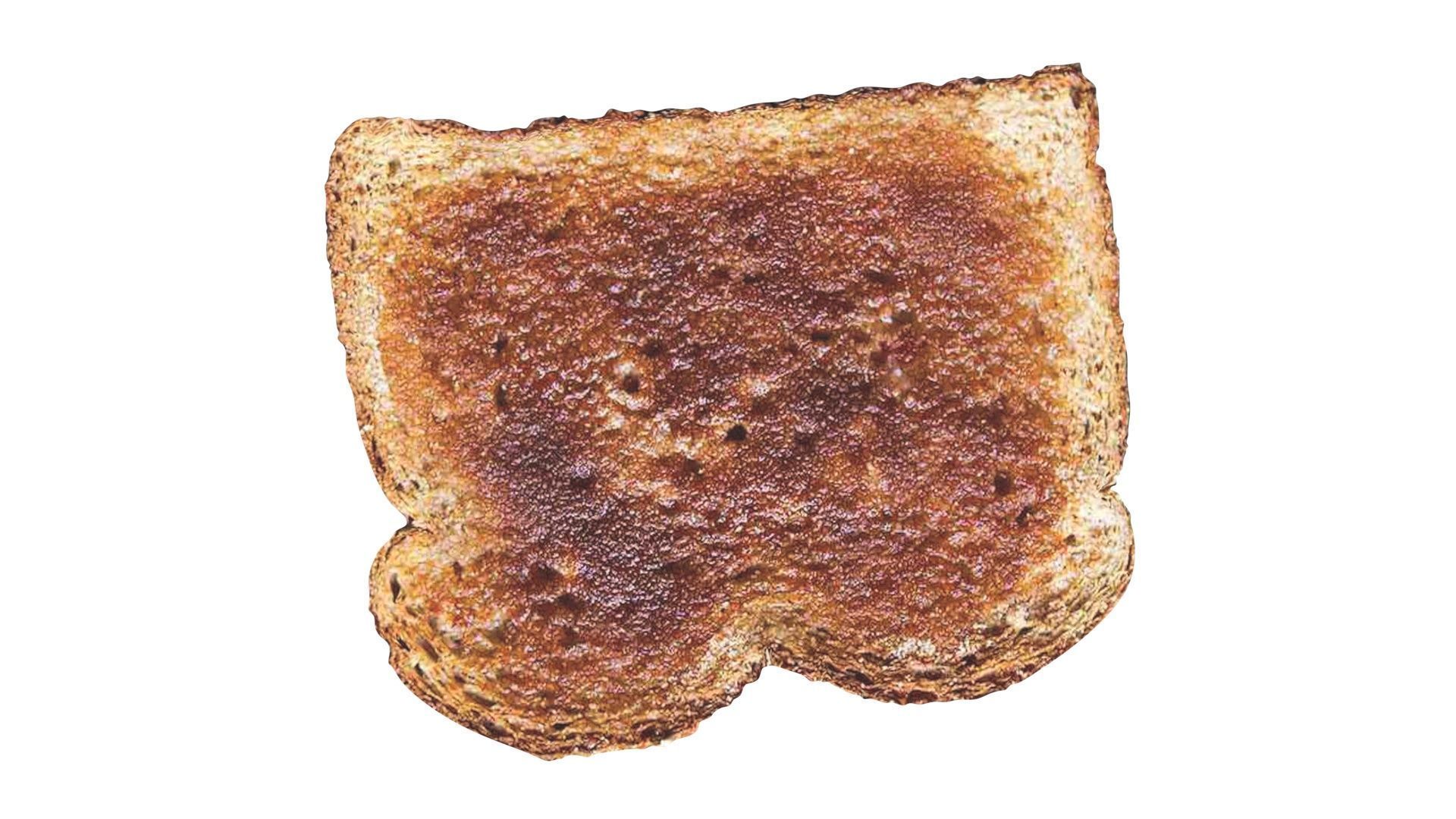 Ice Cream On Toast 3D model_18