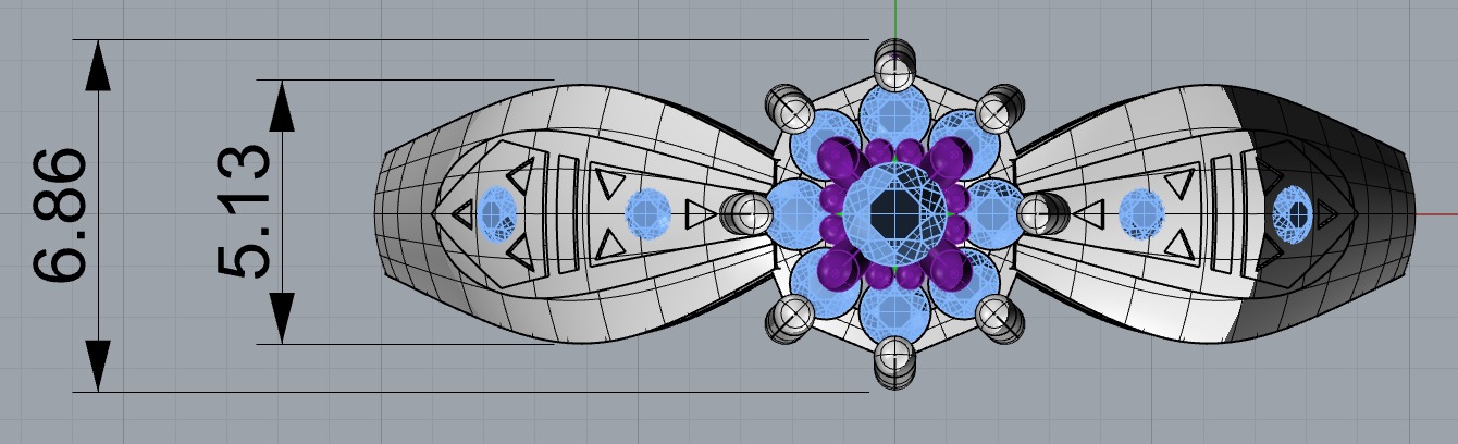 NEW RING COLLECTION WITH STONE-MR01- 3D print model_3