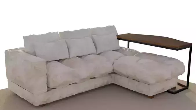 Sofa in warm collors