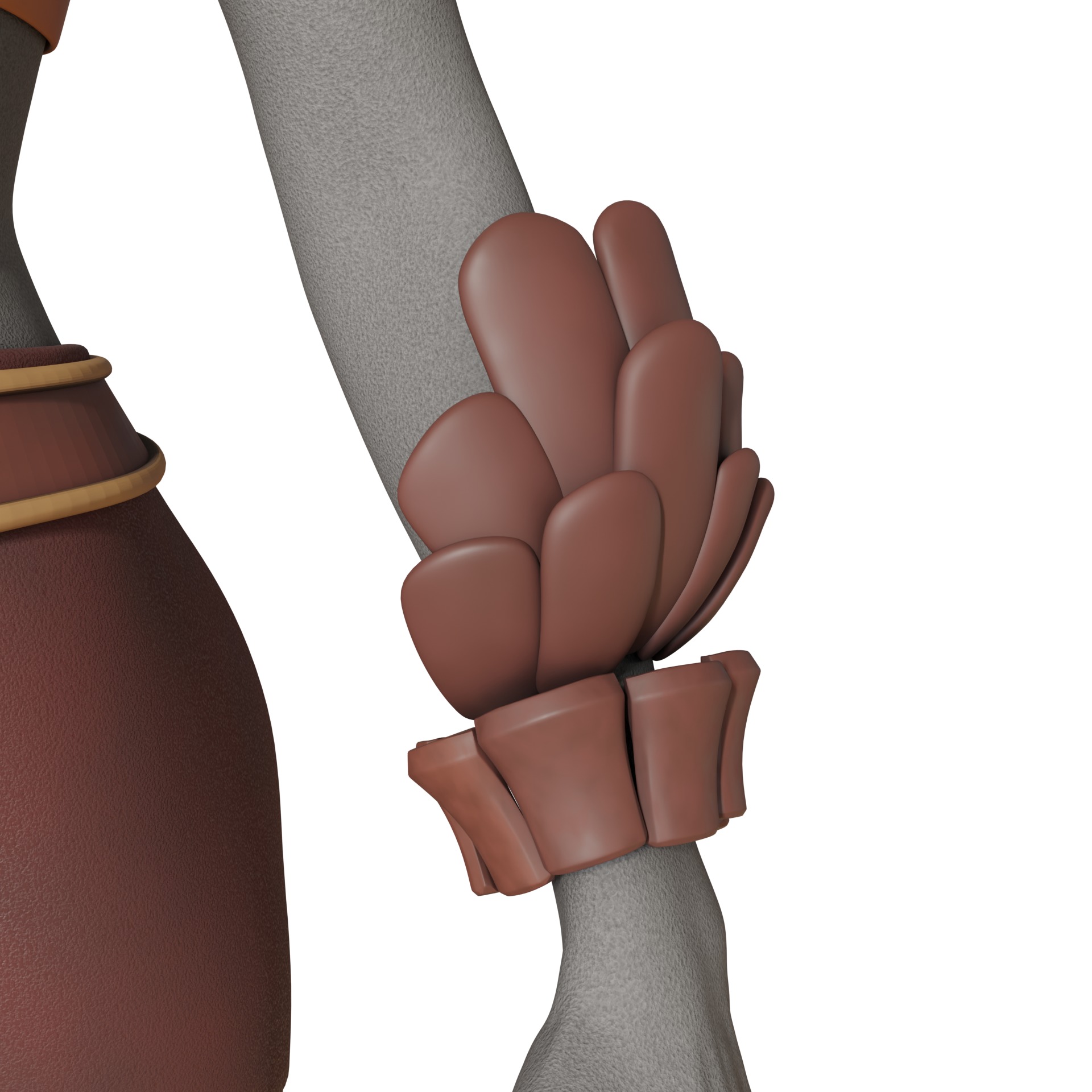 marvel rivals squirrel girl set of cosplay accessories slingshot 3D print model_2