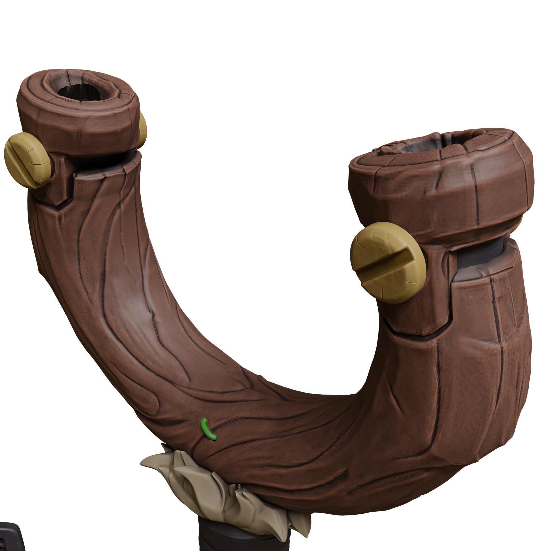 marvel rivals squirrel girl set of cosplay accessories slingshot 3D print model_16