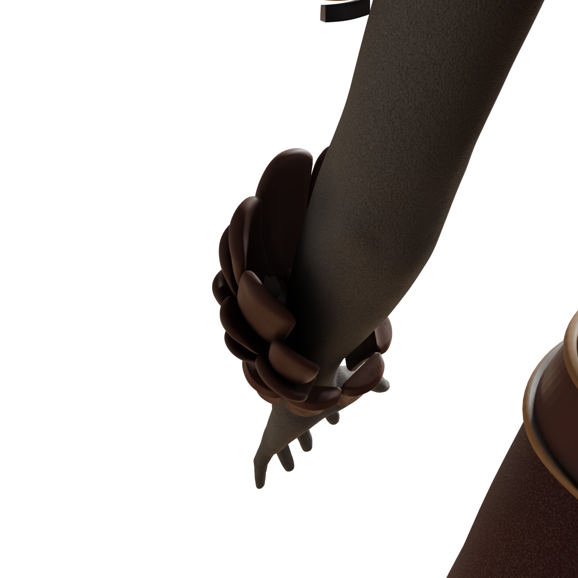 marvel rivals squirrel girl set of cosplay accessories slingshot 3D print model_3