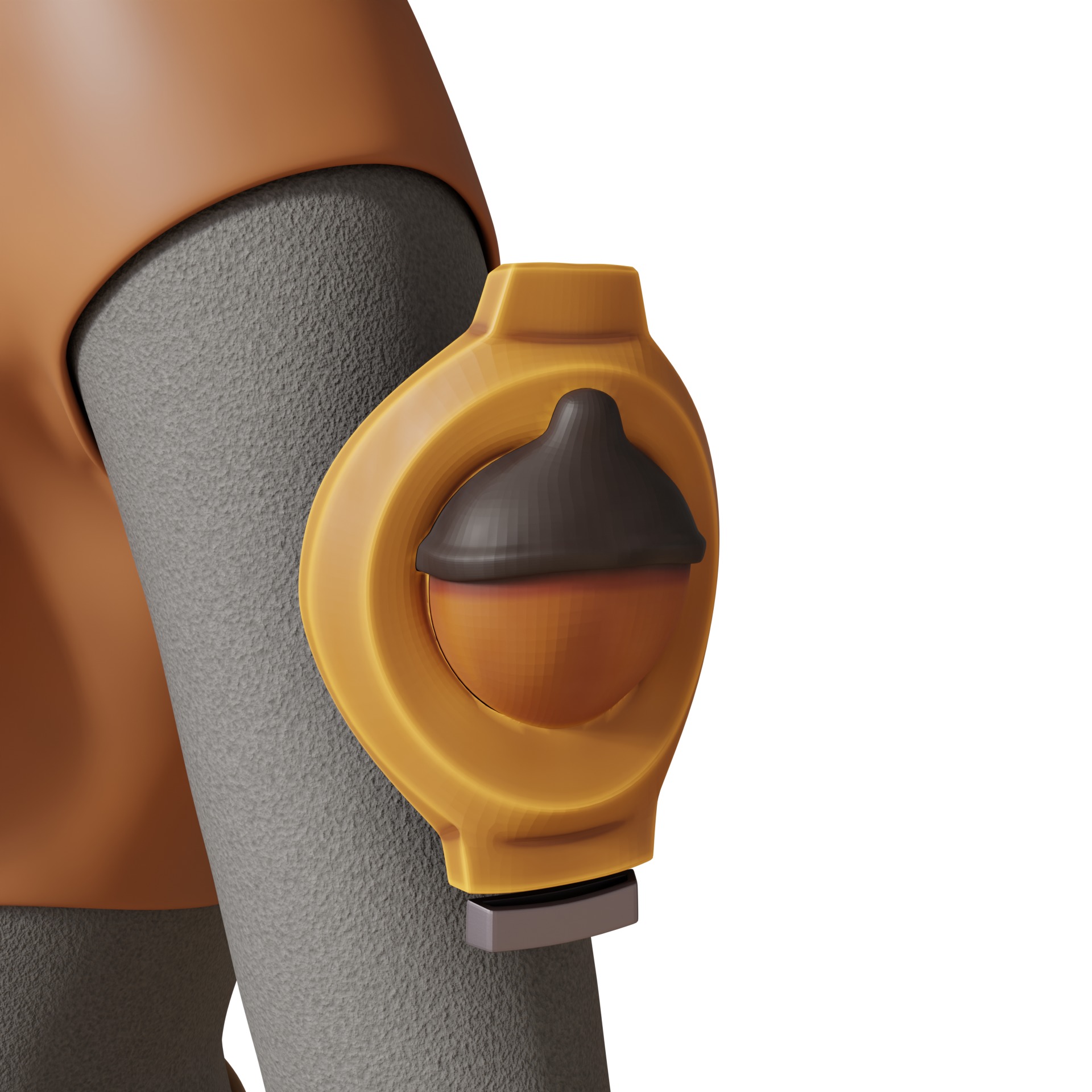 marvel rivals squirrel girl set of cosplay accessories slingshot 3D print model_4