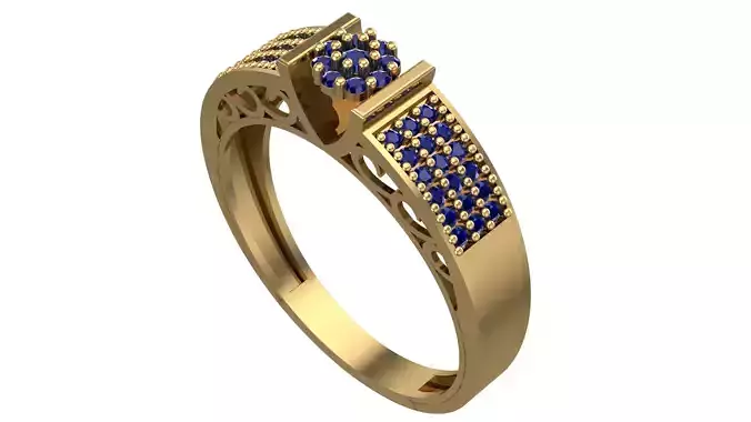 NEW RING COLLECTION WITH STONE-MR05-