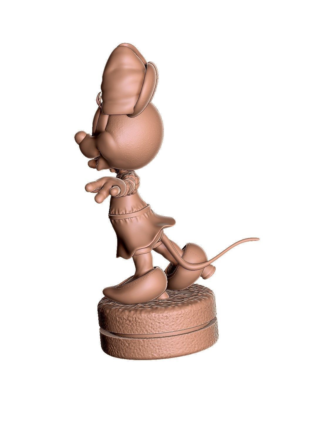 Minnie Mouse wua-la for 3D Printing Stl 3D print model_8