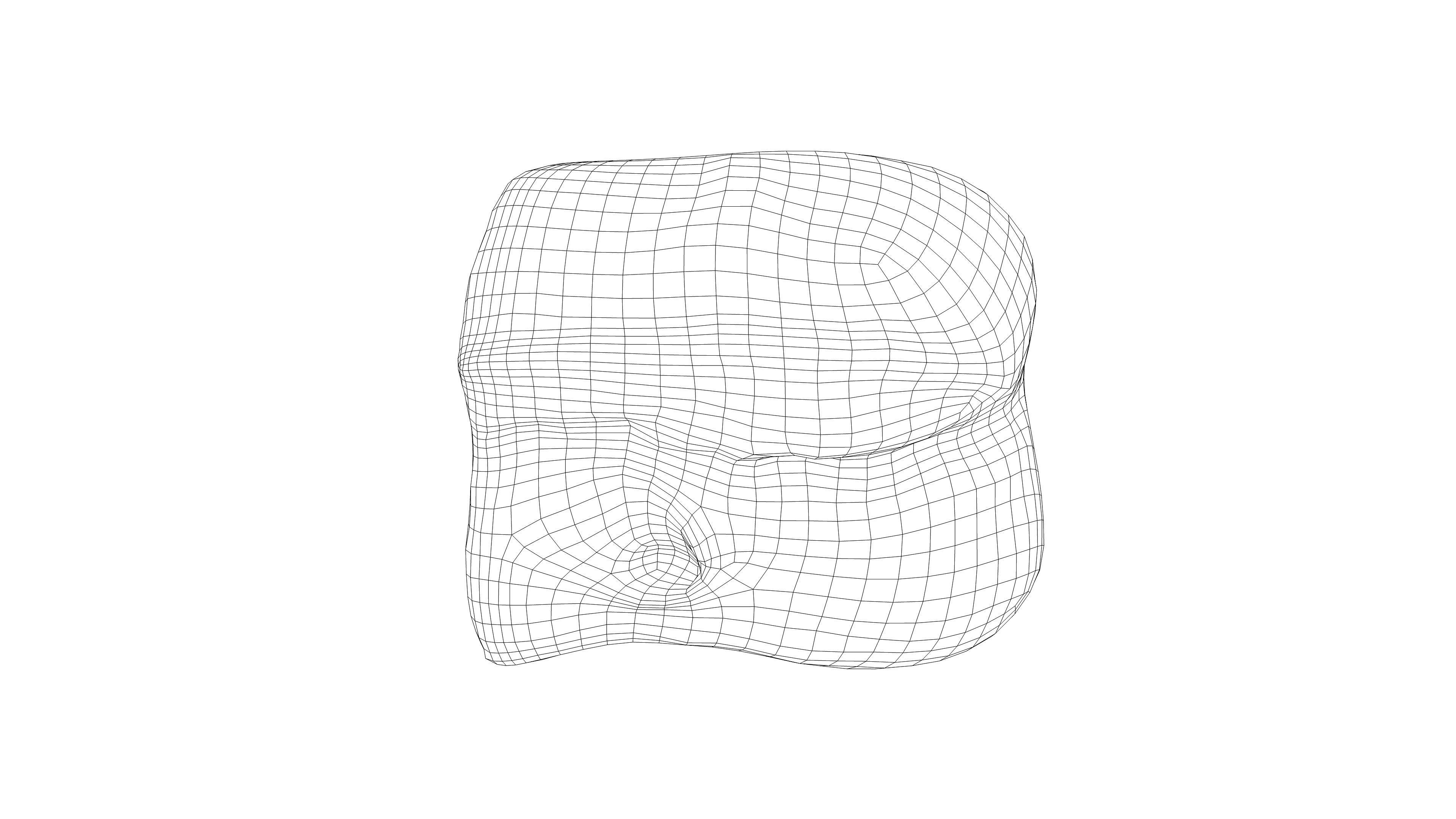 Photorealistic 3D scan of half a rye bread Low-poly 3D model_20