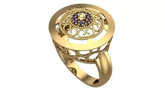 NEW RING COLLECTION WITH STONE-MR09-