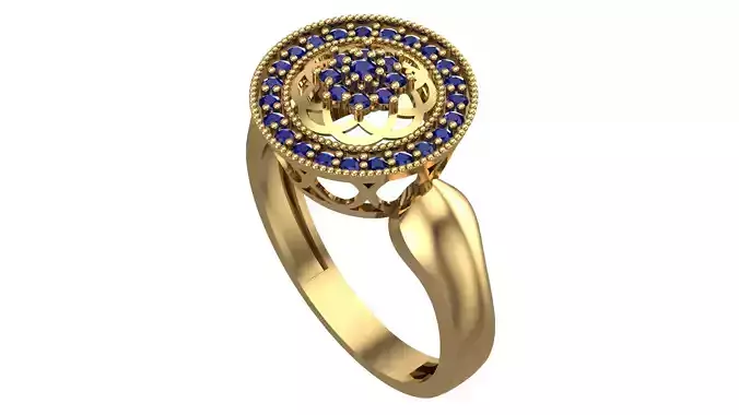 NEW RING COLLECTION WITH STONE-MR10-